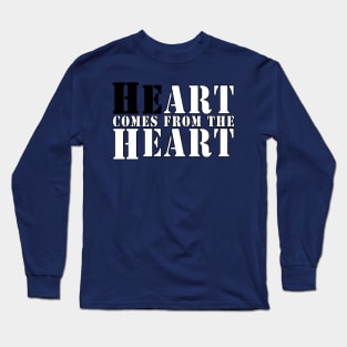 The Heart of Art Long Sleeve T-Shirt
